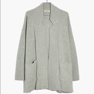 Madewell spencer sweater coat NWT small